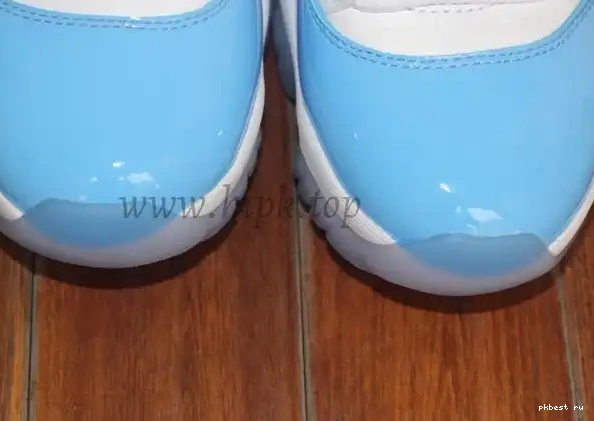 Low Air Authentic Jordan 11 Columbia 0613